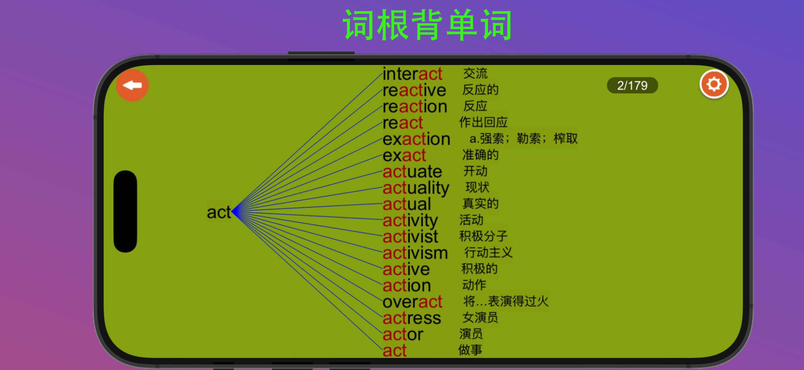 河马背单词 截图 1